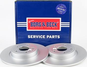 Borg & Beck BBD5434 - Гальмівний диск autocars.com.ua