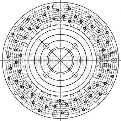 Borg & Beck BBD5473 - Тормозной диск avtokuzovplus.com.ua