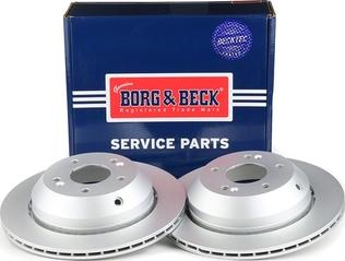 Borg & Beck BBD5545 - Тормозной диск avtokuzovplus.com.ua