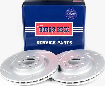 Borg & Beck BBD5547 - Гальмівний диск autocars.com.ua