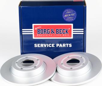 Borg & Beck BBD5548 - Тормозной диск avtokuzovplus.com.ua