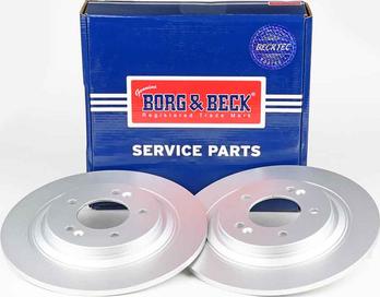 Borg & Beck BBD5551 - Гальмівний диск autocars.com.ua