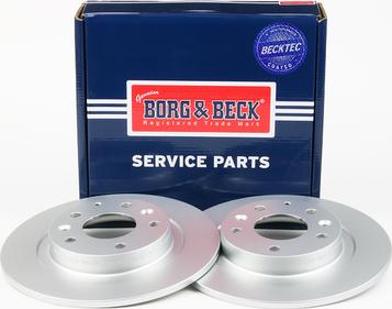 Borg & Beck BBD5567 - Гальмівний диск autocars.com.ua