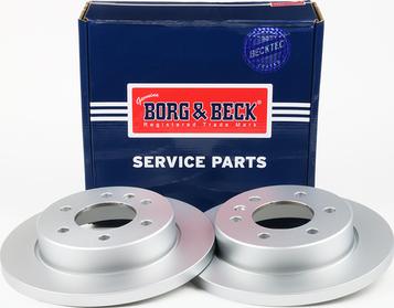 Borg & Beck BBD5581 - Тормозной диск avtokuzovplus.com.ua