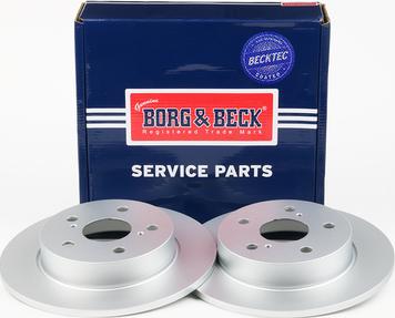 Borg & Beck BBD5585 - Тормозной диск avtokuzovplus.com.ua