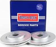 Borg & Beck BBD5595 - Гальмівний диск autocars.com.ua