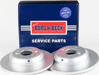 Borg & Beck BBD5608 - Гальмівний диск autocars.com.ua