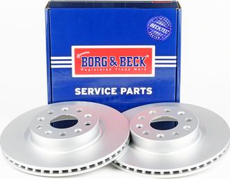 Borg & Beck BBD5629 - Гальмівний диск autocars.com.ua