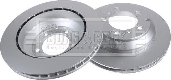Borg & Beck BBD5632 - Гальмівний диск autocars.com.ua