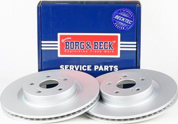 Borg & Beck BBD5650 - Гальмівний диск autocars.com.ua