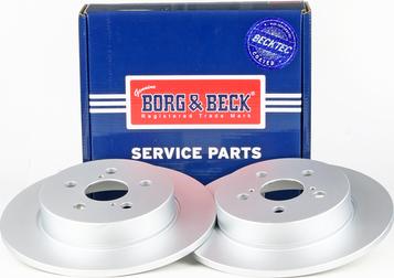 Borg & Beck BBD5651 - Гальмівний диск autocars.com.ua