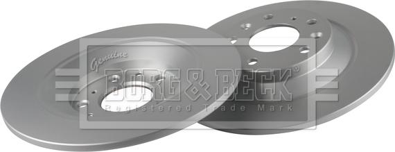 Borg & Beck BBD5669 - Гальмівний диск autocars.com.ua