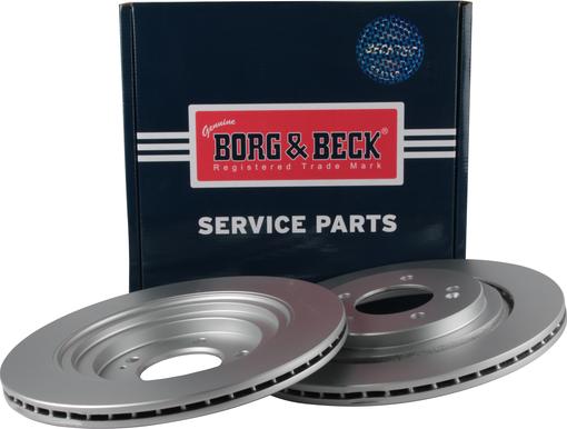 Borg & Beck BBD5671 - Гальмівний диск autocars.com.ua