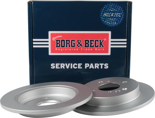 Borg & Beck BBD5672 - Гальмівний диск autocars.com.ua