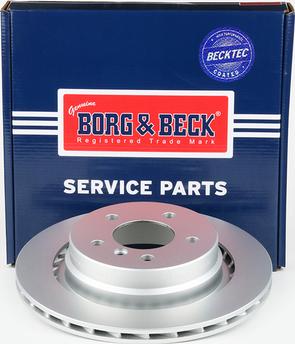 Borg & Beck BBD5715S - Гальмівний диск autocars.com.ua