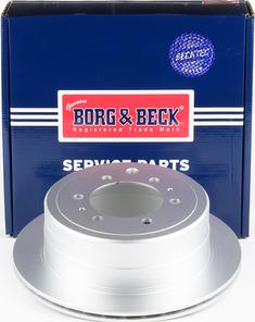 Borg & Beck BBD5749S - Гальмівний диск autocars.com.ua
