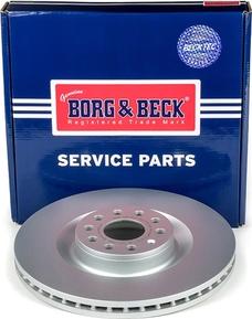 Borg & Beck BBD5755S - Гальмівний диск autocars.com.ua