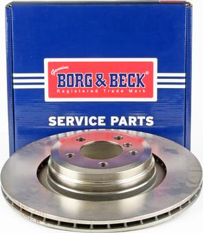 Borg & Beck BBD5767S - Гальмівний диск autocars.com.ua