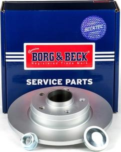 Borg & Beck BBD5772S - Гальмівний диск autocars.com.ua