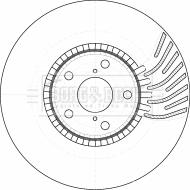 Borg & Beck BBD5783S - Гальмівний диск autocars.com.ua