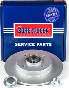 Borg & Beck BBD5796S - Гальмівний диск autocars.com.ua