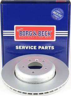 Borg & Beck BBD5803S - Тормозной диск avtokuzovplus.com.ua