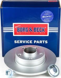 Borg & Beck BBD5813S - Гальмівний диск autocars.com.ua