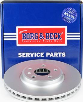 Borg & Beck BBD5819S - Гальмівний диск autocars.com.ua