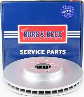 Borg & Beck BBD5824S - Гальмівний диск autocars.com.ua