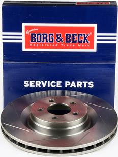 Borg & Beck BBD5828S - Гальмівний диск autocars.com.ua