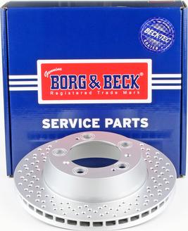 Borg & Beck BBD5836S - Гальмівний диск autocars.com.ua