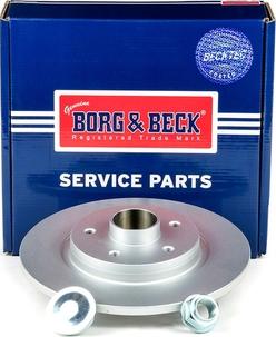 Borg & Beck BBD5840S - Гальмівний диск autocars.com.ua