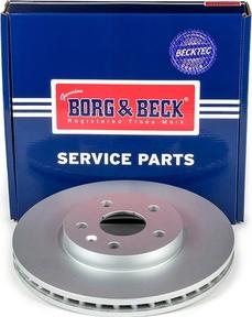 Borg & Beck BBD5894S - Гальмівний диск autocars.com.ua