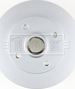 Borg & Beck BBD5895S - Гальмівний диск autocars.com.ua