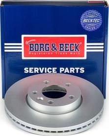 Borg & Beck BBD5901S - Гальмівний диск autocars.com.ua