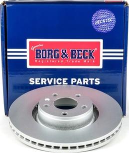 Borg & Beck BBD5905S - Гальмівний диск autocars.com.ua