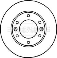 Japanparts JDIH24 - Тормозной диск avtokuzovplus.com.ua