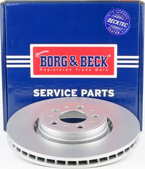 Borg & Beck BBD5955S - Гальмівний диск autocars.com.ua