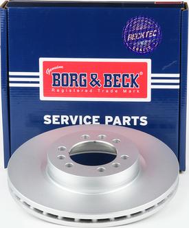 Borg & Beck BBD5956S - Гальмівний диск autocars.com.ua