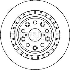 Textar 92224503 - Гальмівний диск autocars.com.ua