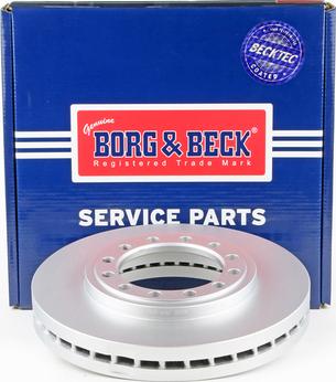 Borg & Beck BBD5986S - Гальмівний диск autocars.com.ua