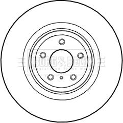 BM Catalysts BD V 122 - Гальмівний диск autocars.com.ua