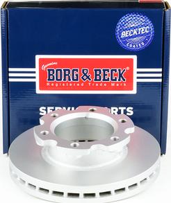 Borg & Beck BBD5988S - Гальмівний диск autocars.com.ua