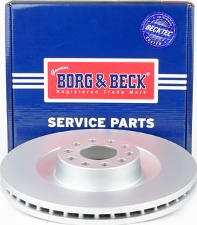 Borg & Beck BBD6009S - Гальмівний диск autocars.com.ua