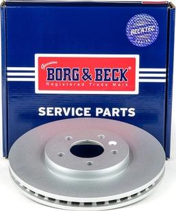 Borg & Beck BBD6013S - Гальмівний диск autocars.com.ua