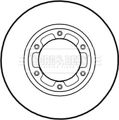 Allied Nippon ADC9026V - Гальмівний диск autocars.com.ua