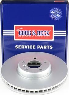 Borg & Beck BBD6038S - Гальмівний диск autocars.com.ua