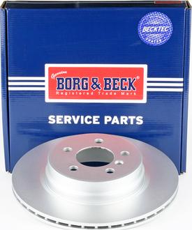 Borg & Beck BBD6040S - Гальмівний диск autocars.com.ua