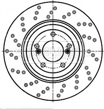 ALLIED NIPPON AND7018 - Гальмівний диск autocars.com.ua