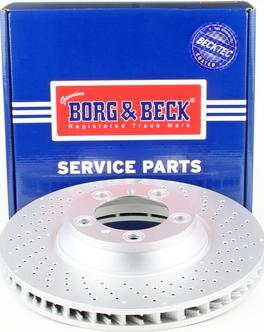 Borg & Beck BBD6062S - Гальмівний диск autocars.com.ua